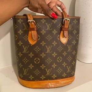 Authentic Vintage Louis Vuitton Bucket Bag.